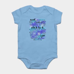 Chart Your Own Course, Love Baby Bodysuit